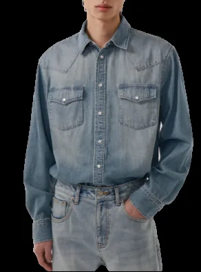 Denim shirt