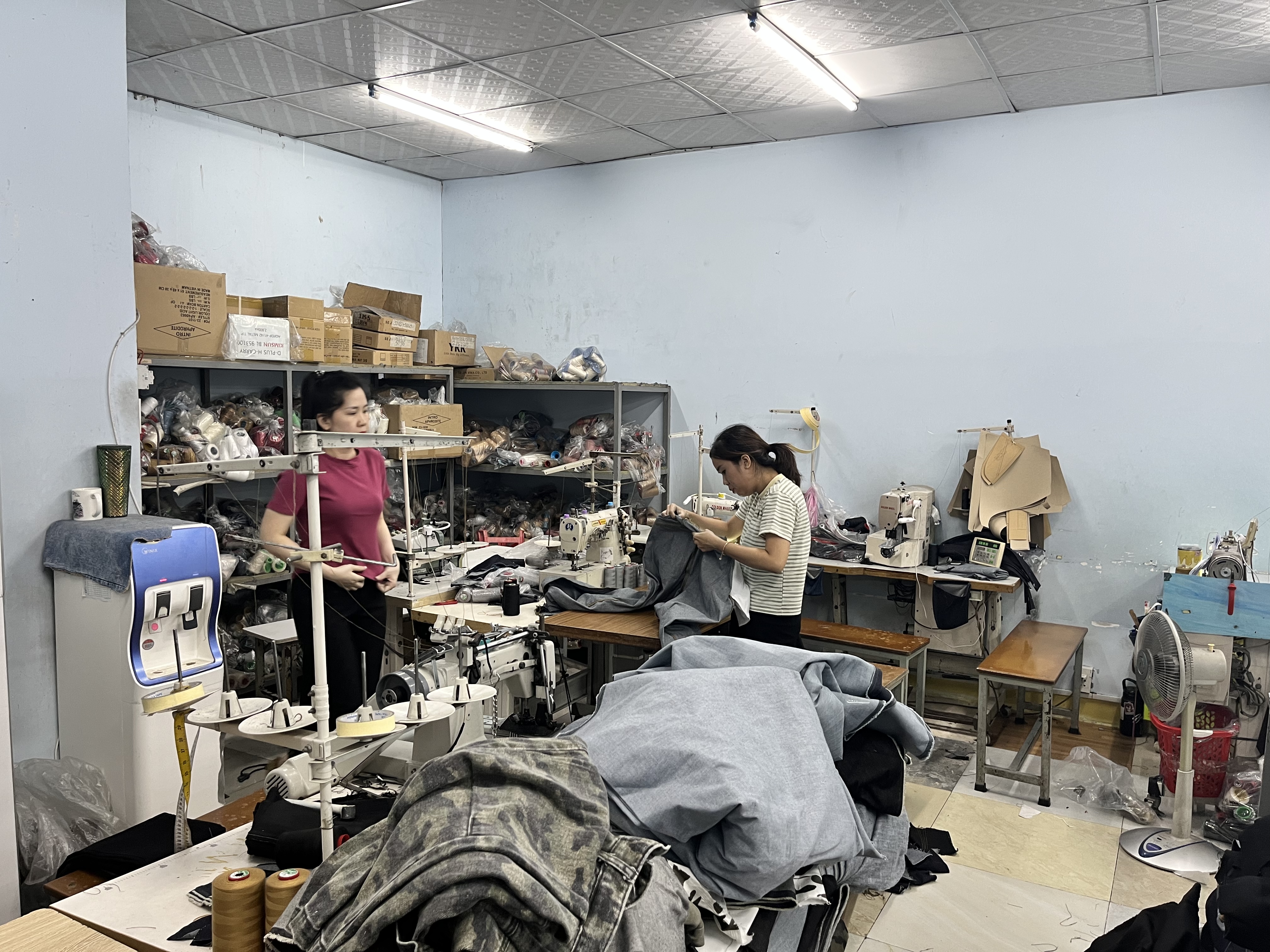 Kim Sun finishing area