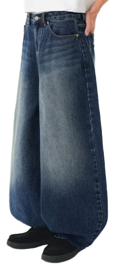 Denim Pants Wide Fit